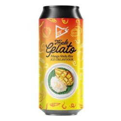 Funky Fluid Triple Gelato: Mango Sticky Rice