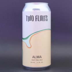 Two Flints - Alma - 4.8% (440ml) - Ghost Whale