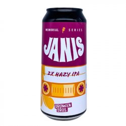 Drunken Bros Janis Double New England IPA 44cl - Beer Sapiens