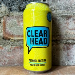 Bristol Beer Factory Clear Head GF Pale 0.5% (440ml) - Caps and Taps