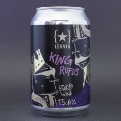 Lervig - King Rufus - 15.6% (330ml) - Ghost Whale