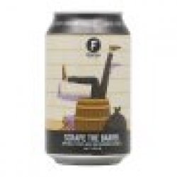 Frontaal Scrape The Barrel Bourbon Barrel Aged Imperial Stout 0,33l - Craftbeer Shop