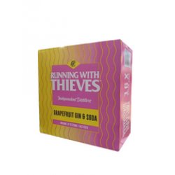 Running With Thieves Grapefruit Gin & Soda 355ml Cans Cube - Liquor Shed