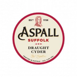 Aspall Draught Cyder 50L - The Beer Town