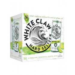 WHITE CLAW HARD SLTZR LIME 12oz 6PK CAN - Schaefer’s