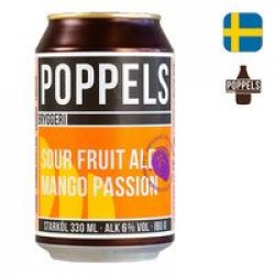 Poppels Bryggeri Sour Fruit Ale – Mango Passion