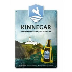 Kinnegar Brewing - Metal Sign Limeburner - Hopping Borders