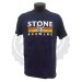 Stone Brewing Maglia Stone Blu str. giallo arancio L Stone Brewing Maglia Stone Blu str. giallo arancio L