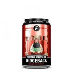 Frontaal Brewing Co. Ridgeback