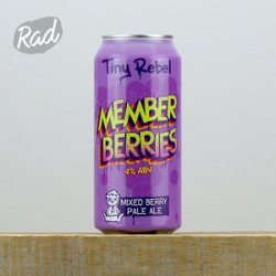 Tiny Rebel Member Berries - Radbeer