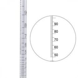 Tubo Medidor de Vidrio Pirex 110 mm x 400 mm de Altura - Cibart