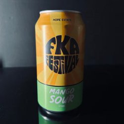 Hope Brewing: FKA: Mango Sour, 375ml - My Beer Dealer