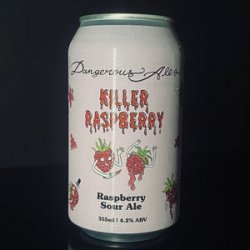 Dangerous Ales, Killer Raspberry, 355ml - My Beer Dealer