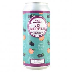 Wild Barrel Vice Blackberry Peach Sour - CraftShack