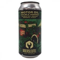 MOERSLEUTEL  Motor Oil Double Hopped 44cl - Beermacia