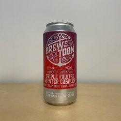 Brew Toon Triple Fruited Winter Cobbler (440ml Can) - Leith Bottle Shop