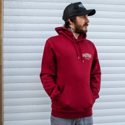 Skinners Brewery Hoodie in Red - Goodh Brewing Co.