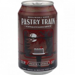 Kees Pastry Train Schwarzwalder Kirsch Pastry Stout - Drankgigant.nl