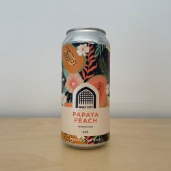 Vault City Papaya Peach (440ml Can) - Leith Bottle Shop