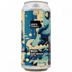 Bereta Brewing Co.  Weeds - Rebel Beer Cans