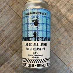 Bayonet Brewing - Let Go All Lines! (IPA - American) - Lost Robot