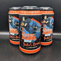 Yulli's Brews Kuro Black Rice Lager Can 4pk - Saccharomyces Beer Cafe