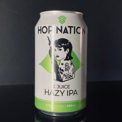 Hop Nation, J. Juice: NEIPA, 355ml - My Beer Dealer