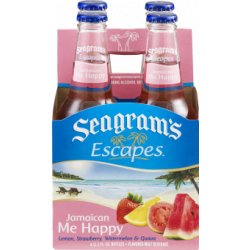 Seagrams Jamai Me Happy 11.2oz 4pk Btl - Luekens Wine & Spirits