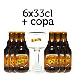 Vanhonsebrouck (Kasteel) Kasteel donker 6x33cl + copa - Belgas Online