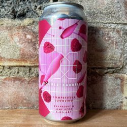 Double Barrelled Competitive Juggling Raspberry and Lime Gose 5% (440ml) - Caps and Taps