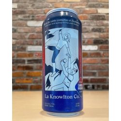 La Knowlton Co. Bière De Table Rhubarbe et Camerise - edition 2024 - Beau Dégât