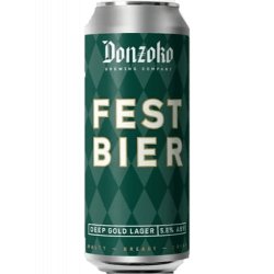 Donzoko Festbier Lager 500ml (5.6%) - Indiebeer