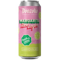 Donzoko Margarita Rice Lager 500ml (5%) - Indiebeer