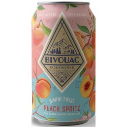 Bivouac Bimini Twist Peach Spritz 12oz can-4pk - Bine & Vine