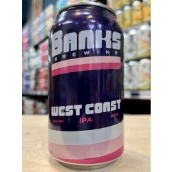 Mr Banks West Coast IPA 355ml Can - Purvis Beer
