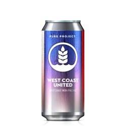 Pure Project West Coast United 16oz can - Bine & Vine