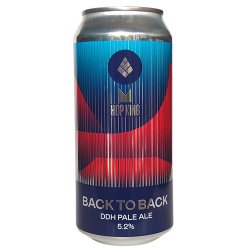 Drop Project x Hop King Collab Back to Back DDH Pale Ale 440ml (5.3%) - Indiebeer