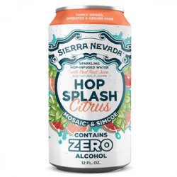 Hop Splash Citrus: Sparkling Hop-Infused Water - Sierra Nevada Shop