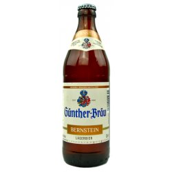 Günther-Bräu Lagerbier Bernstein Günther-Bräu Lagerbier Bernstein
