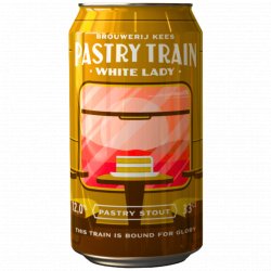 Brouwerij Kees - Pastry Train: White Lady - Left Field Beer