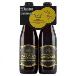 Gouden Carolus Whisky Infused clip 4 x 33cl - Prik&Tik