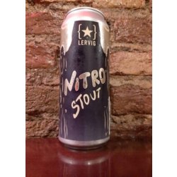 Lervig  Nitro Stout Irish Dry Stout, 4.7% (440ml) - BrewFellas