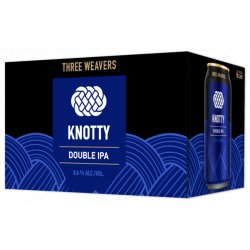 Three Weavers Knotty Double IPA 12oz can-6pk - Bine & Vine