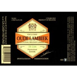 De Cam Oude Lambiek 750ML - Bine & Vine