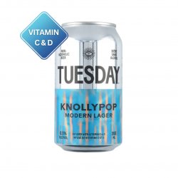 Tuesday Brewing Knollypop Modern Lager