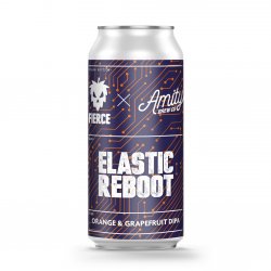 Fierce Elastic Reboot - Orange & Grapefruit DIPA 440ml Can (Best Before 220223) - Fountainhall Wines