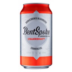 Bentspoke Crankshaft Cranking IPA Cans 4 x 375ml (4 Pack) - Bayfields