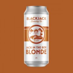 Blackjack Brewing Co  Jack In The Box Blonde (Cans) (44cl) - Chester Beer & Wine