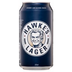 Hawke’s Lager Cans 6 x 375ml (6 Pack) - Bayfields