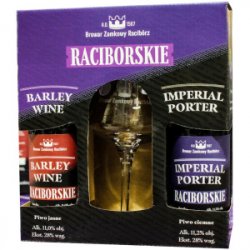 Raciborskie ZESTAW BARLEY WINE & IMPERIAL PORTER + POKAL - Sklep Impuls